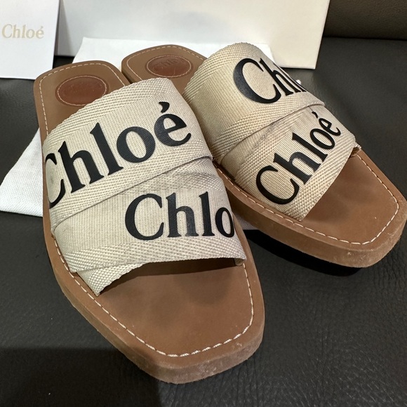 CHLOE WOODY SANDALS - Picture 5 of 11